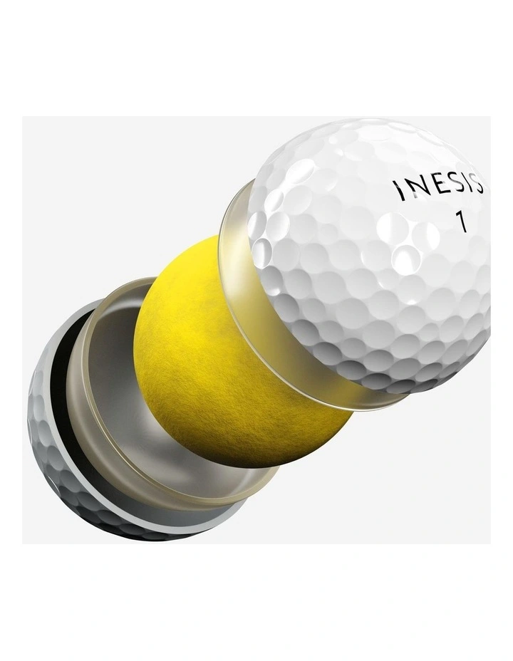 Decathlon | GOLF BALLS x12 - INESIS TOUR 900 WHITE image 4