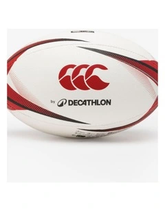 Decathlon | Size 5 Rugby Match Ball - Black & Red