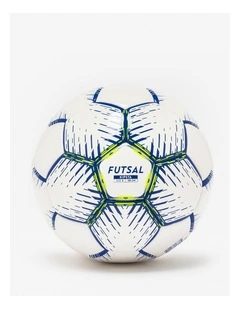 Decathlon | Kipsta Size 3 Hybrid Futsal Ball - White/blue/neon Yellow