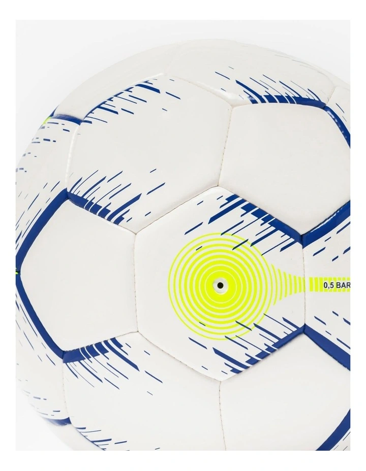 Decathlon | Kipsta Size 3 Hybrid Futsal Ball - White/blue/neon Yellow image 3