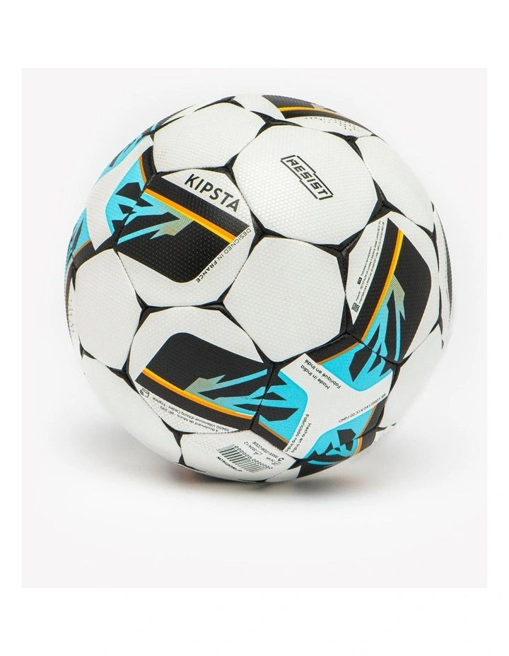 Decathlon | Club Ball Resist Size 5, Hybrid Technology, Rubber Coating - White image 2