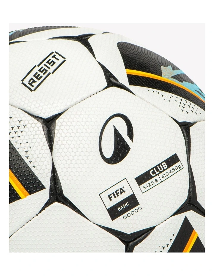 Decathlon | Club Ball Resist Size 5, Hybrid Technology, Rubber Coating - White image 3