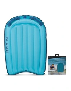 Beginner Inflatable Bodyboard in Compact Blue (25-90KG)