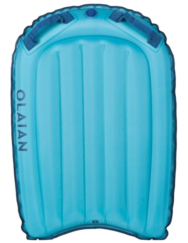 Beginner Inflatable Bodyboard in Compact Blue (25-90KG) image 2