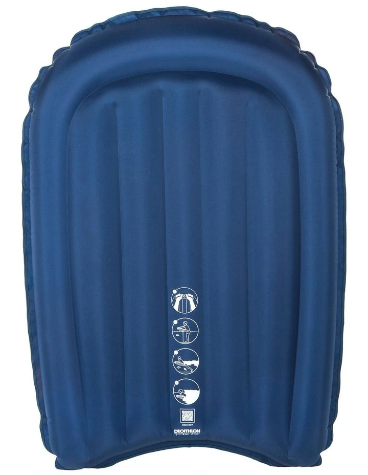 Beginner Inflatable Bodyboard in Compact Blue (25-90KG) image 4