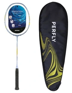Decathlon | Badminton adult racket br sensation 960 blue yellow