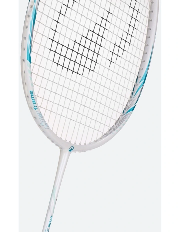 Decathlon | ADULT BADMINTON RACKET BR 560 LITE WHITE image 3