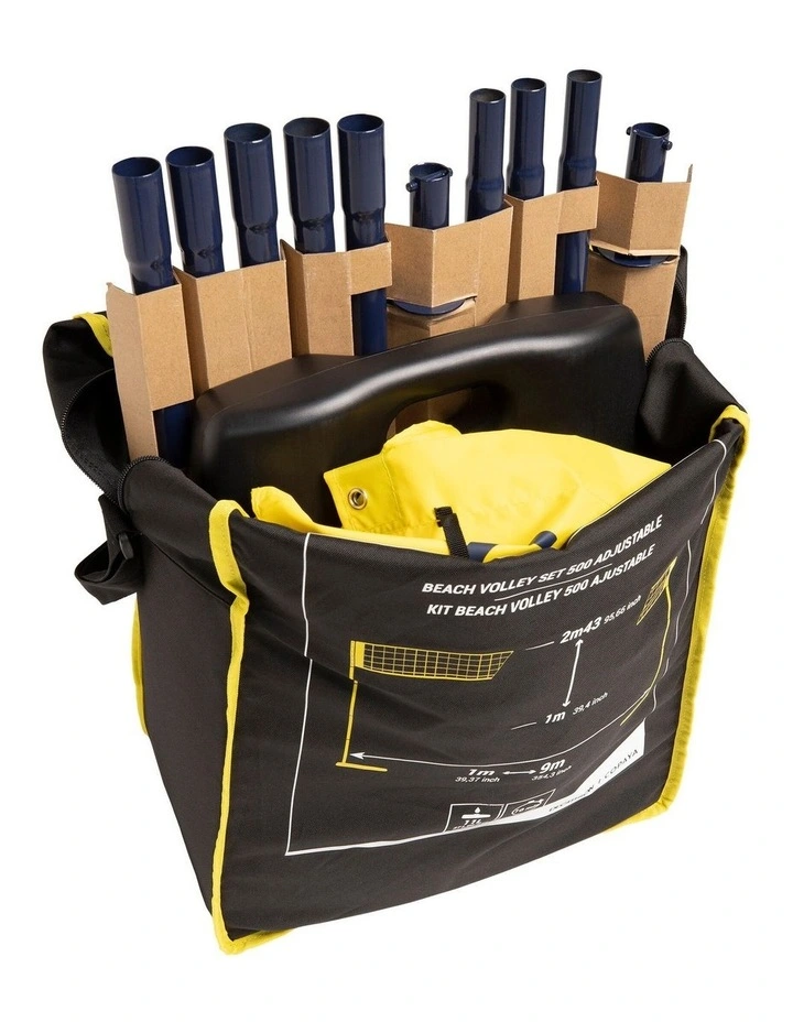 Decathlon | Adjustable Beach Volleyball Set (Net and Posts) BV500 - Yellow image 5