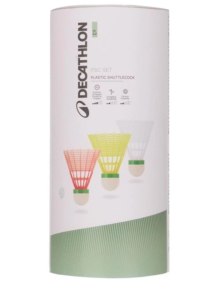 Decathlon | ADULT BADMINTON RACKET BR 560 SET LITE WH TURQUOISE image 7