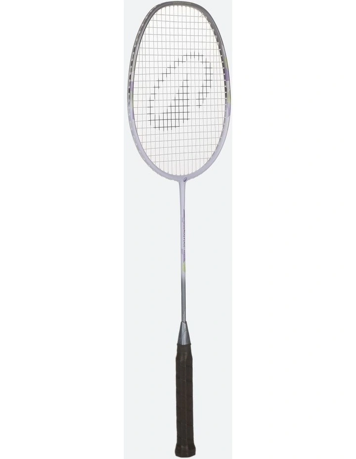 Decathlon | ADULT BADMINTON RACKET BR SENSATION 530 FOGGY BLUE image 2