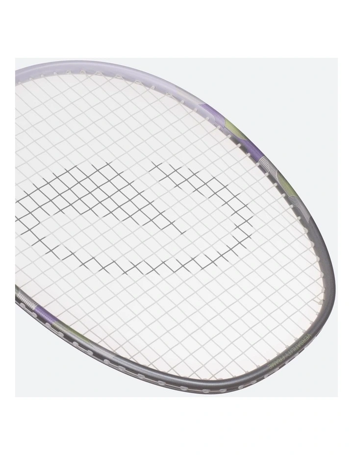 Decathlon | ADULT BADMINTON RACKET BR SENSATION 530 FOGGY BLUE image 6
