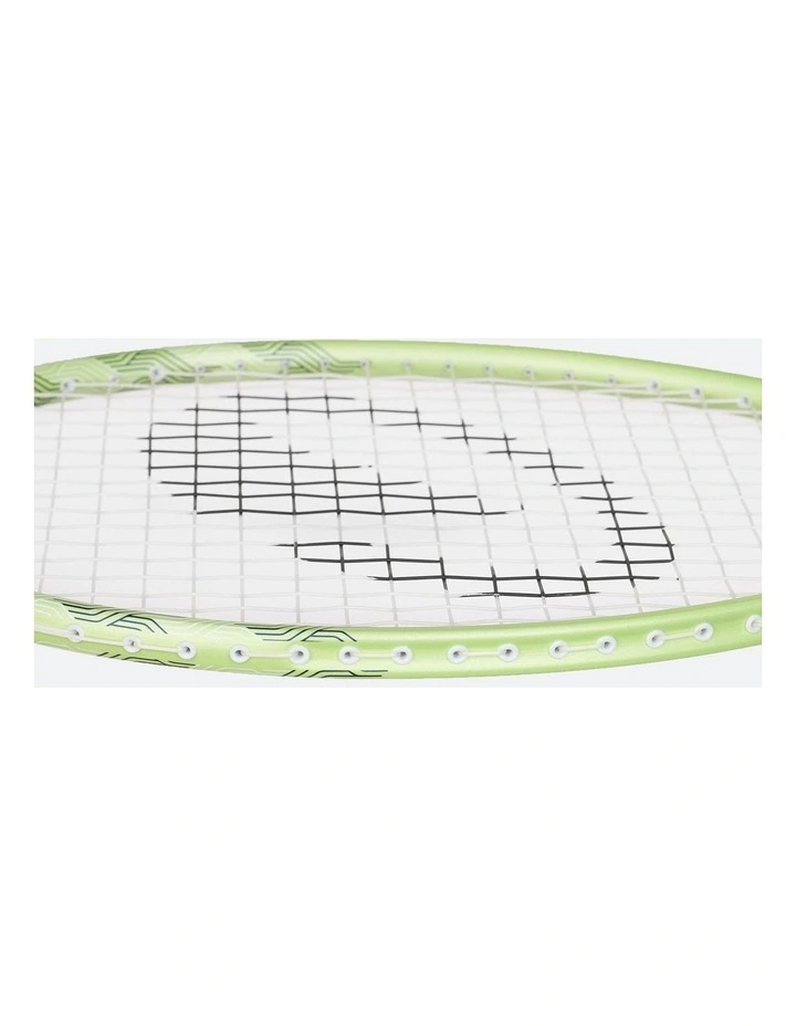 Decathlon | ADULT BADMINTON RACKET BR SENSATION 190 LIME image 6