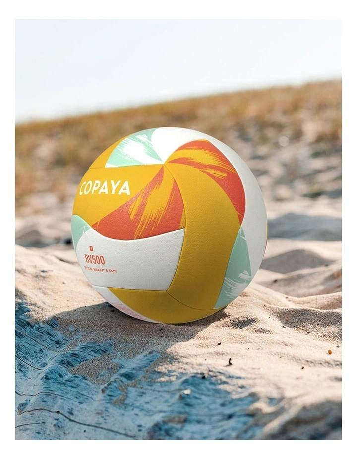 Beach Volleyball Replica Hybrid 500 in Yellow and White image 2