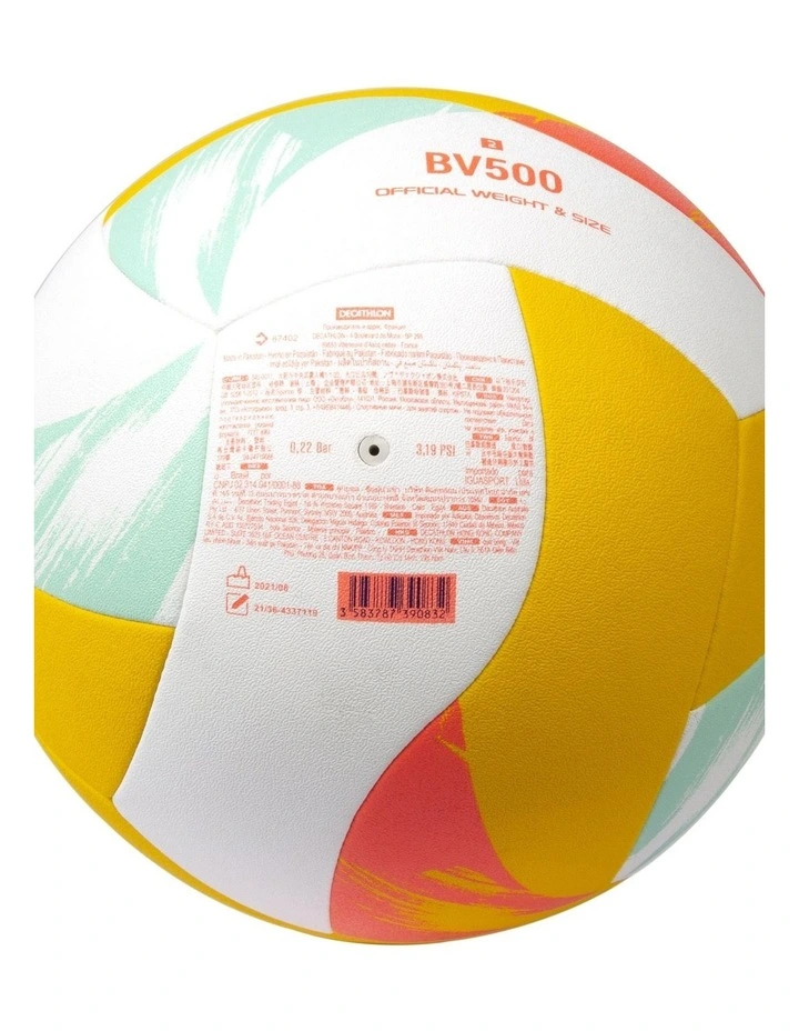 Beach Volleyball Replica Hybrid 500 in Yellow and White image 5