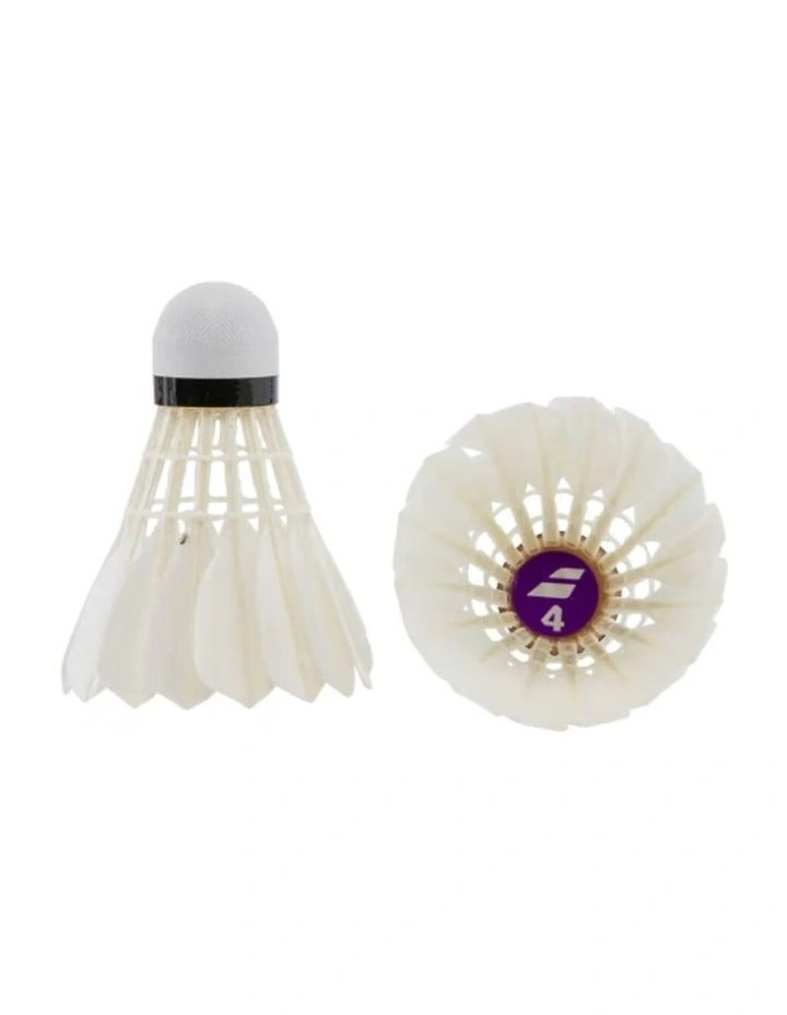 Decathlon | Babolat Feather Shuttlecocks 4 Pack image 3
