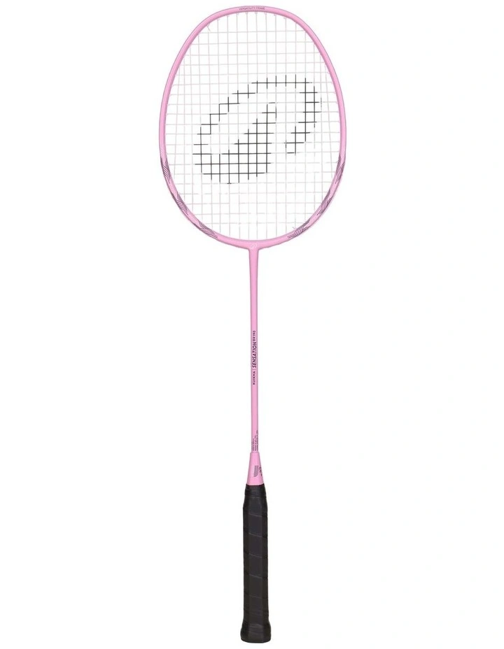 Decathlon | ADULT BADMINTON RACKET BR SENSATION 190 PINK image 1