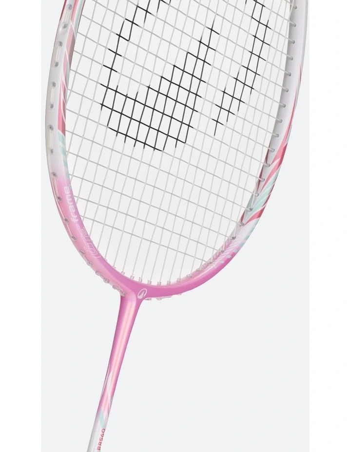 Decathlon | ADULT BADMINTON RACKET BR 560 LITE  PINK image 4