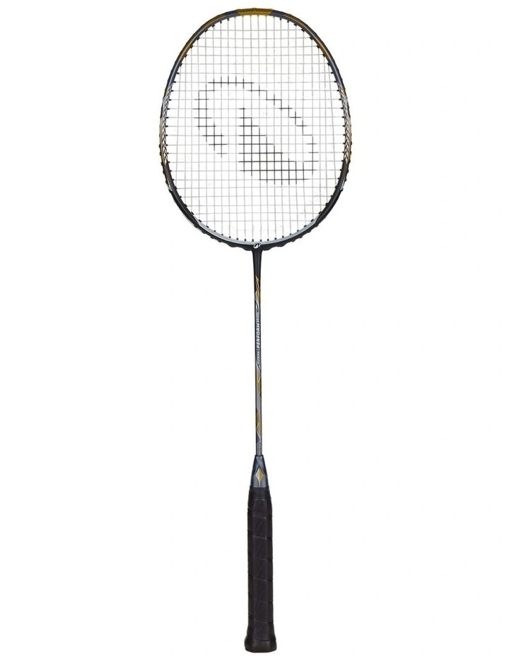 Decathlon | ADULT BADMINTON RACKET BR PERFORM 590 ASPGRALT GREY image 1
