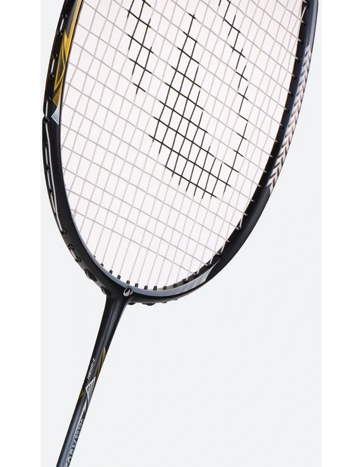 Decathlon | ADULT BADMINTON RACKET BR PERFORM 590 ASPGRALT GREY image 5