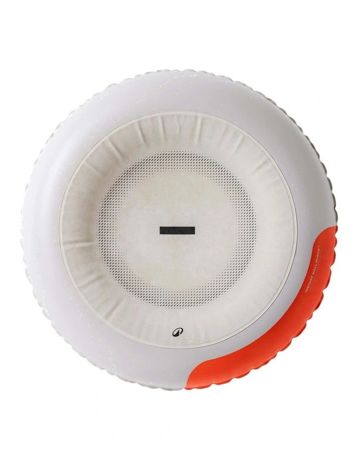 Wall Punching Bag with Quick Installation, Instant Wall Punch - Grey & Orange image 1