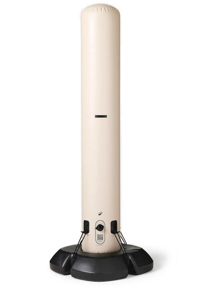 Adult Free-Standing Punching Bag in Black and Beige image 1