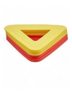 Decathlon | Flat Discs 12-Pack - Orange/Yellow