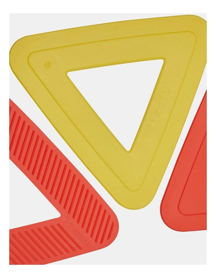 Decathlon | Flat Discs 12-Pack - Orange/Yellow image 3