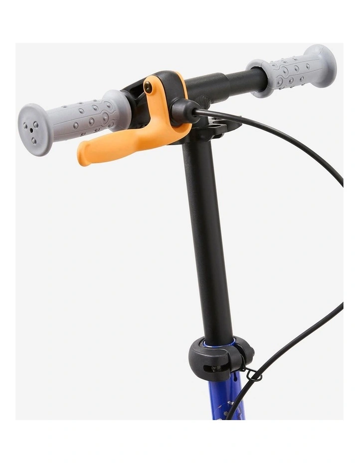 Decathlon | Kids' Scooter with Brake Play 5 - Blue/Orange image 4