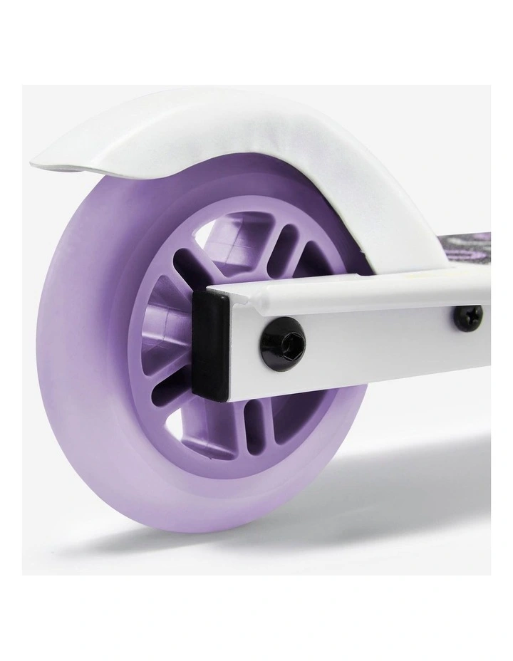 Decathlon | Kids' Scooter with Brake Play 5 - White/Purple image 7
