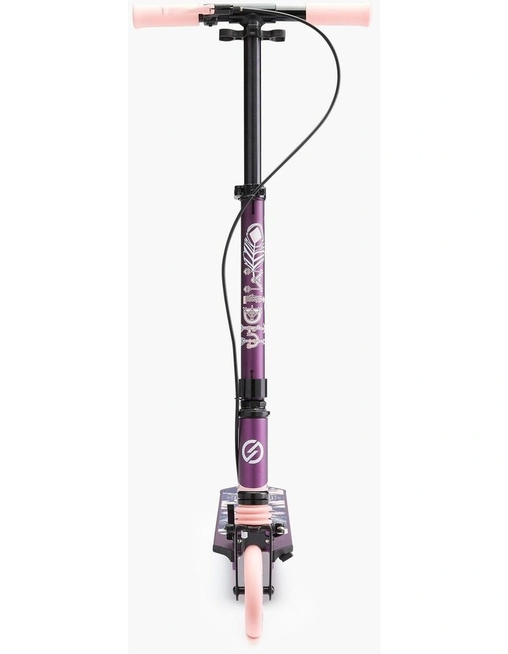MID5 Kids' Scooter with Handlebar Brake and Suspension - Indian Graphic image 2