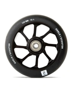 Decathlon | 120 mm Alu Core PU Freestyle Scooter Wheel - Black