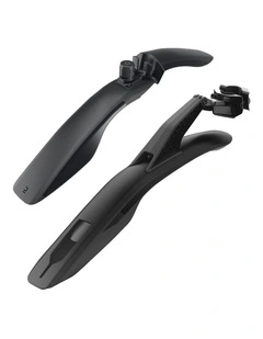 26 - 27.5 - 29 Front/Rear Rigid Mountain Bike Mudguard Kit V3 - Black