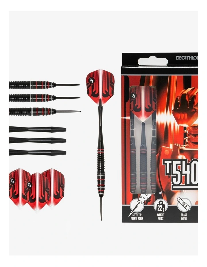 Decathlon | T540 Steel-Tipped Darts Tri-Pack image 6