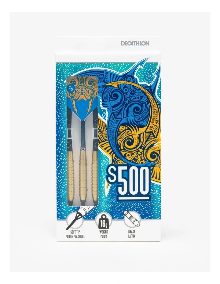 Decathlon | S500 Soft Tip Darts Tri-Pack image 2