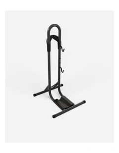 Decathlon | 2-in-1 floor rack for 1 bike - Black
