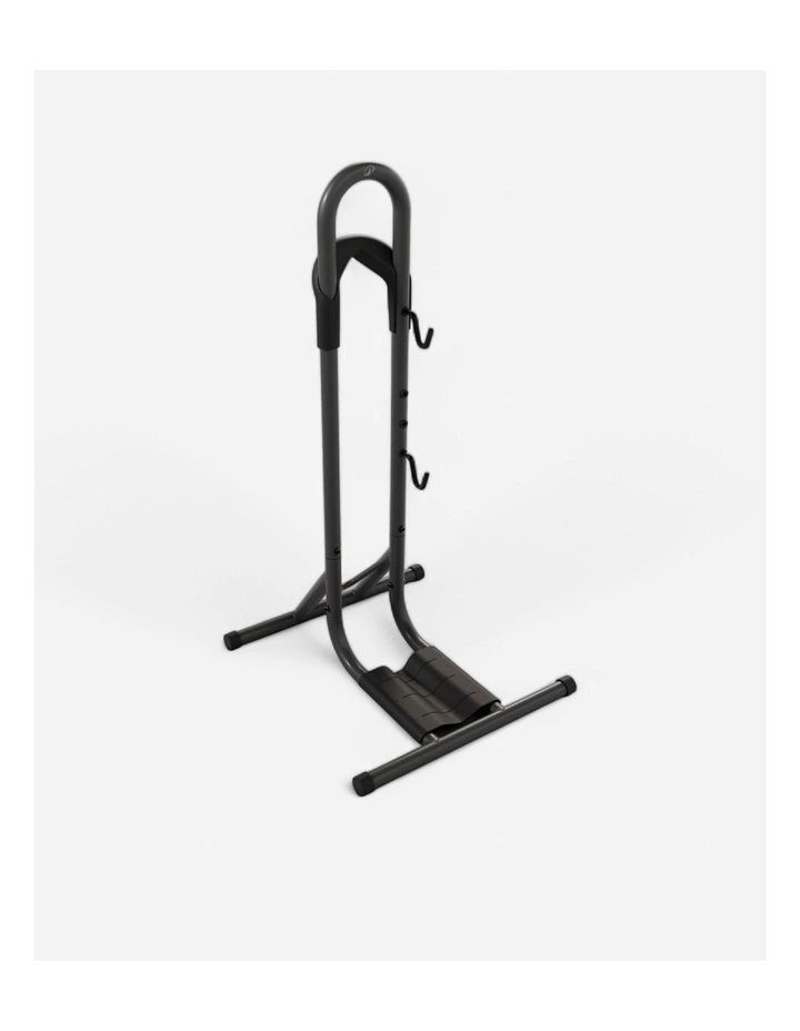 Decathlon | 2-in-1 floor rack for 1 bike - Black image 1