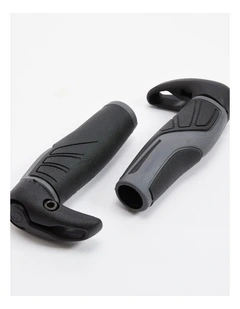 Decathlon | Ergonomic Bike Grips with Bar Ends