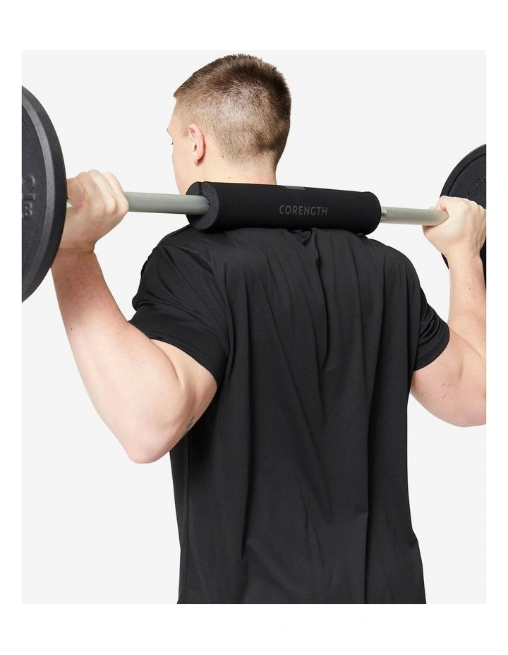Decathlon | Weight Training Foam Rip-Tab Squat Pad - Black image 6