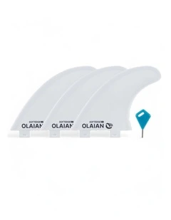 Decathlon | 3 fins 500 soft edge fins 45 X3 White new material