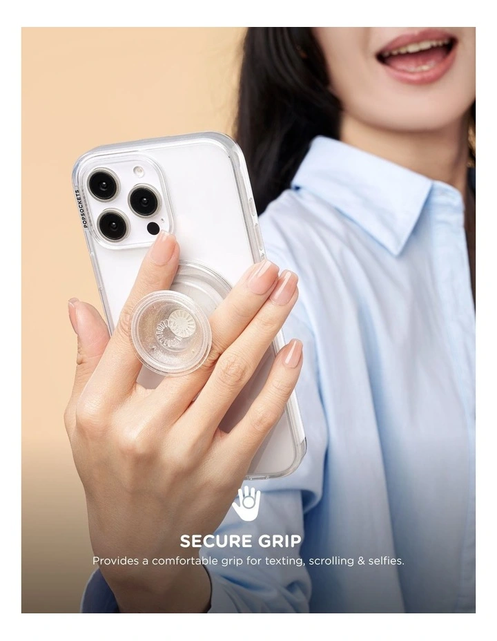 Rick & Morty x PopSockets MagSafe Phone Grip   Magnetic Adapter Ring (Swappable Top) - Ripple Portal image 5