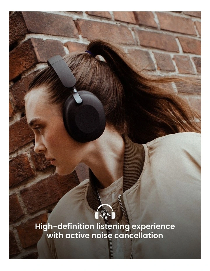 Sudio K2 Pro Over-Ear Hybrid Active Noise Cancelling Headphones - Black image 4