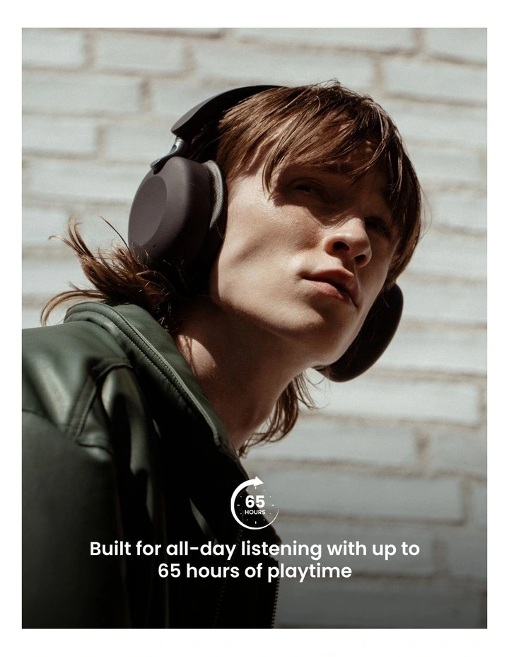 Sudio K2 Pro Over-Ear Hybrid Active Noise Cancelling Headphones - Black image 5