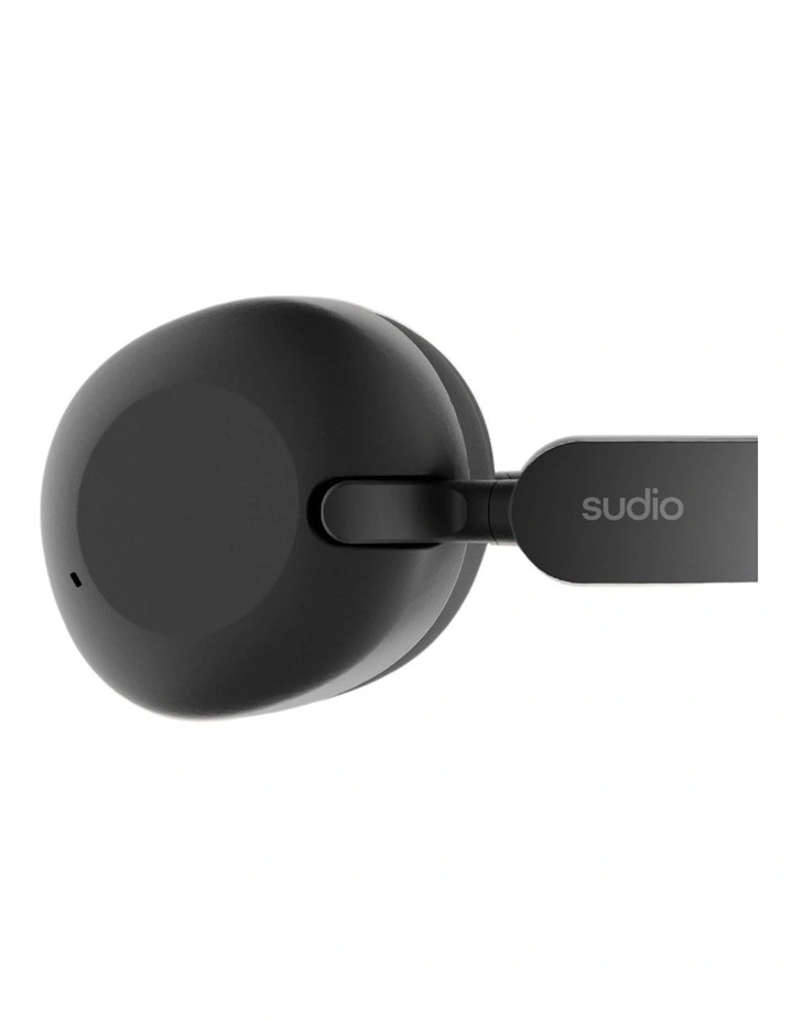 Sudio K2 Over-Ear Hybrid Active Noise Cancelling Headphones - Black image 2