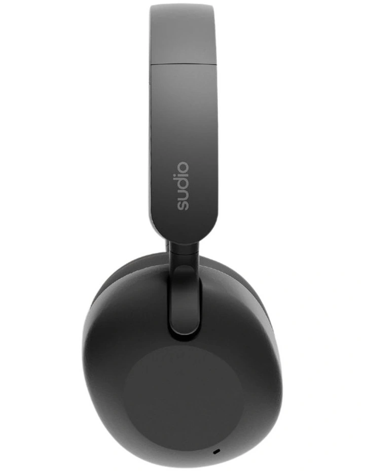 Sudio K2 Over-Ear Hybrid Active Noise Cancelling Headphones - Black image 3