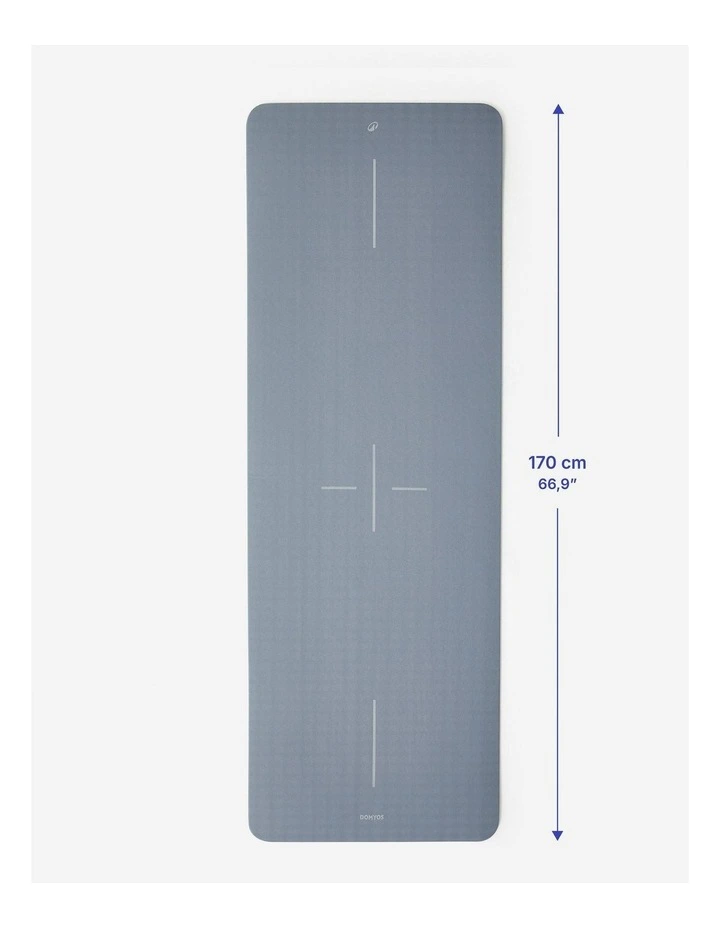 Decathlon | Pilates Floor Mat 170 cm x 58 cm x 8 mm - Grey image 6