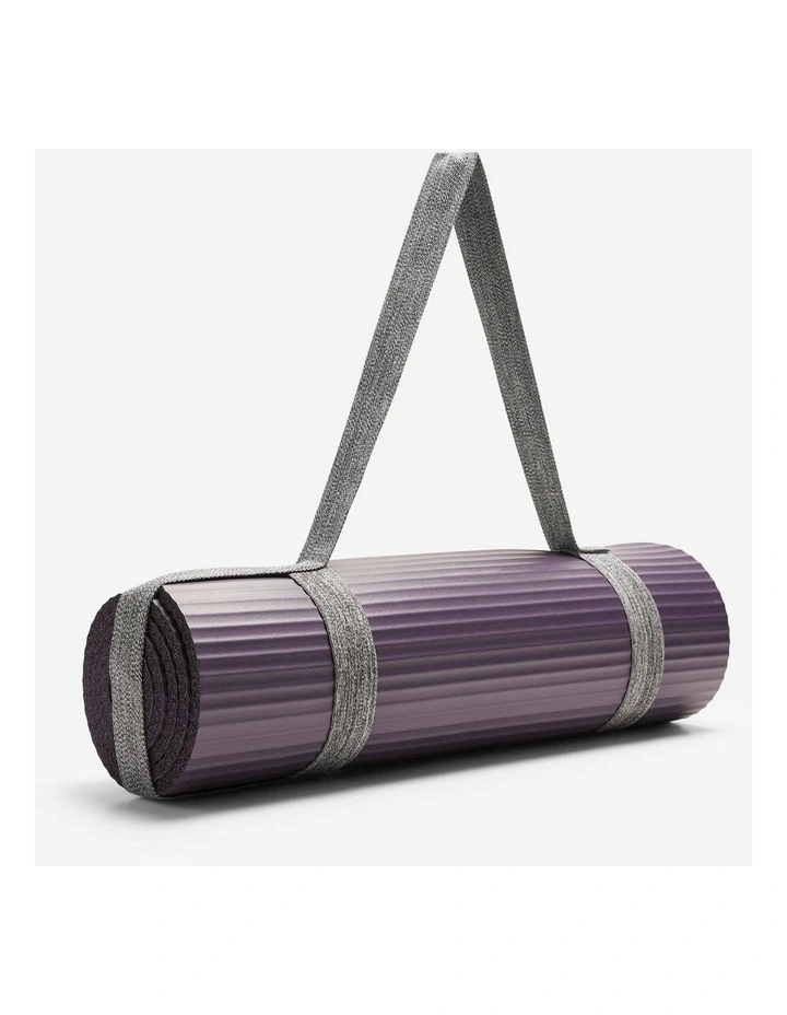 Decathlon | Comfort Fitness Mat 160 cm x 55 cm x 10 mm - Purple image 3