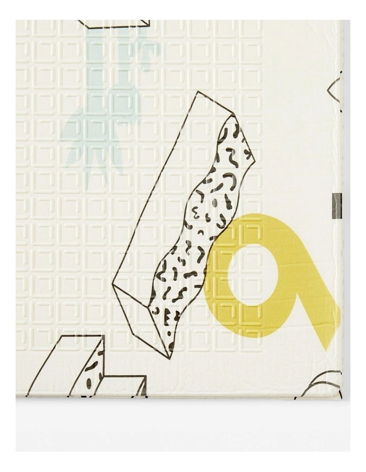 Decathlon | Collapsible Reversible Stimulating Baby Gym Mat image 2