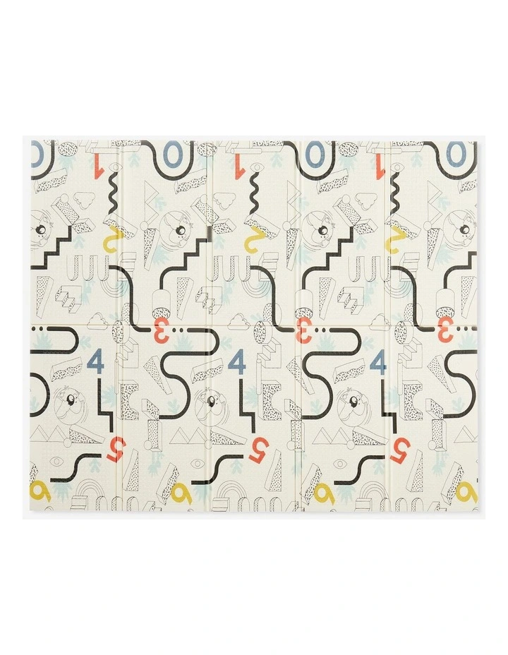 Decathlon | Collapsible Reversible Stimulating Baby Gym Mat image 4