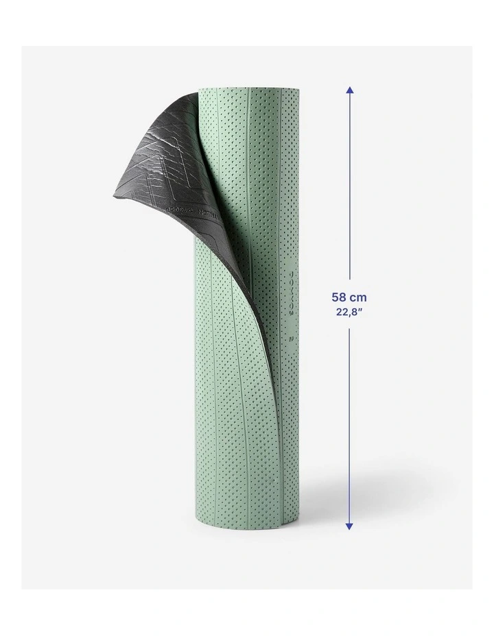 Decathlon | 160 cm x 58 cm x 7 mm Durable Fitness Floor Mat 120 - Green image 5