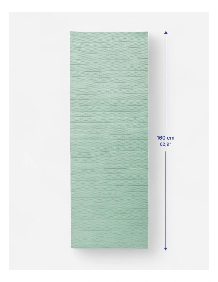 Decathlon | 160 cm x 58 cm x 7 mm Durable Fitness Floor Mat 120 - Green image 6